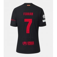 Camiseta Barcelona Ferran Torres #7 Segunda Equipación Replica 2024-25 mangas cortas